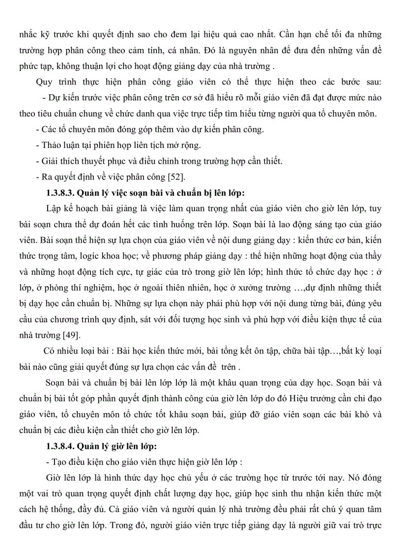 image for page Thực trạng và một số biện pháp quản lí hoạt động giảng dạy của hiệu trưởng các trường tiểu học ở huyện Trần Văn Thời tỉnh Cà Mau