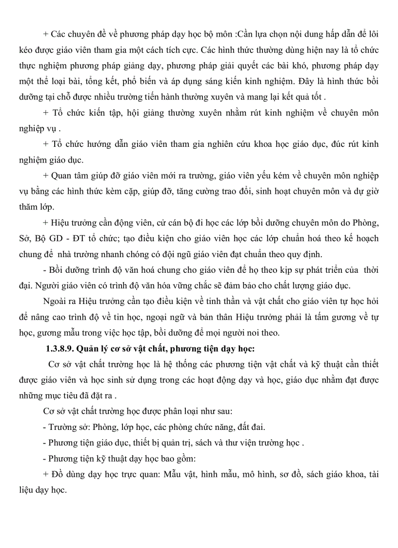 image for page Thực trạng và một số biện pháp quản lí hoạt động giảng dạy của hiệu trưởng các trường tiểu học ở huyện Trần Văn Thời tỉnh Cà Mau
