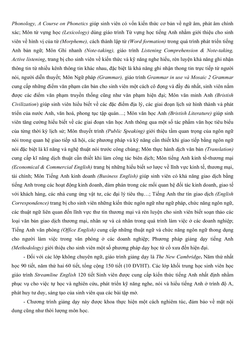 image for page Thực trạng về quản lý giảng dạy tiếng Anh tại khoa ngoại ngữ trường Cao Đẳng sư phạm Bình Dương