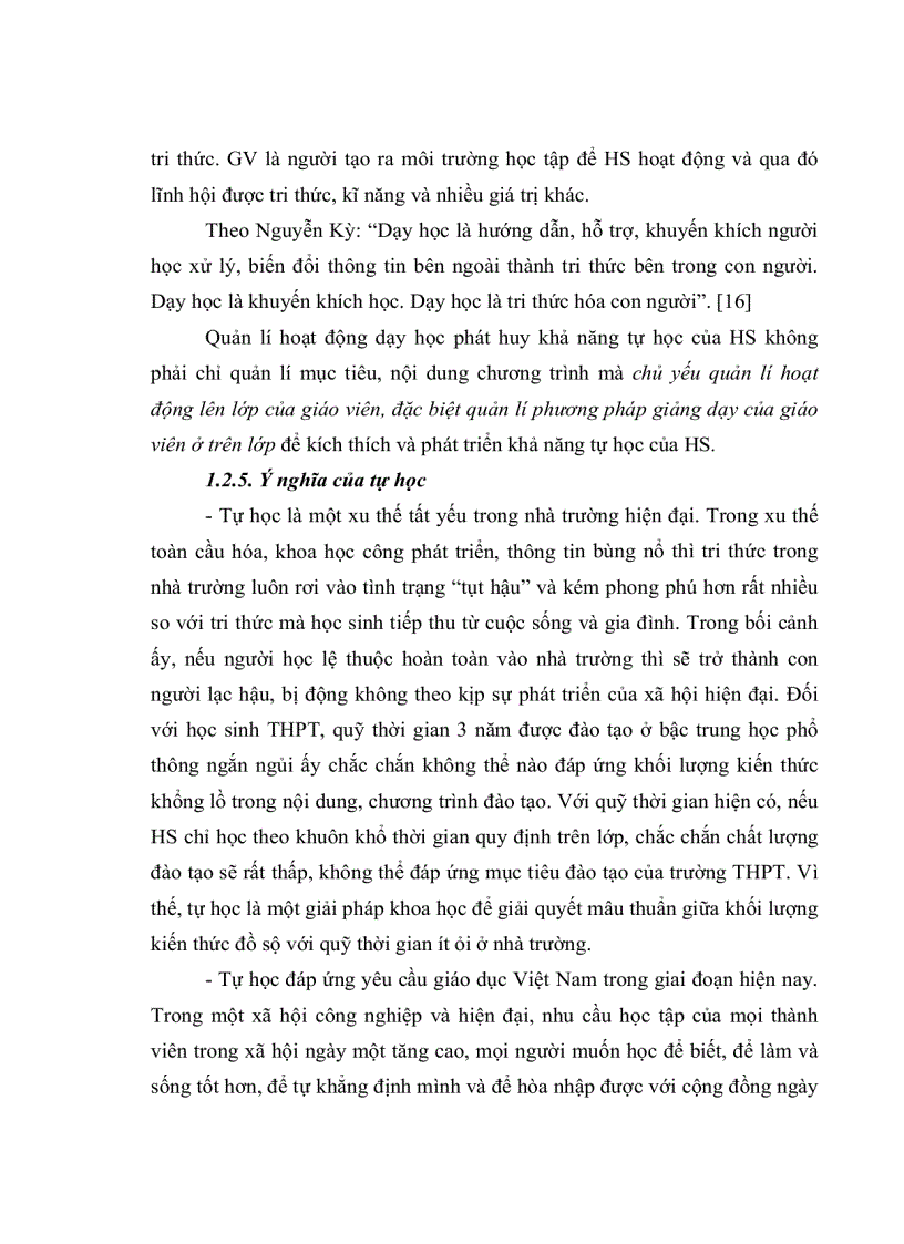 image for page Thực trạng công tác quản lý của hiệu trưởng đối với hoạt động tự học của học sinh Trung Học Phổ Thông huyện Thốt Nốt Cần Thơ