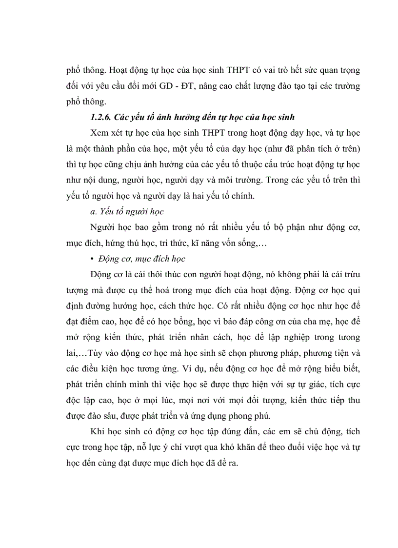 image for page Thực trạng công tác quản lý của hiệu trưởng đối với hoạt động tự học của học sinh Trung Học Phổ Thông huyện Thốt Nốt Cần Thơ