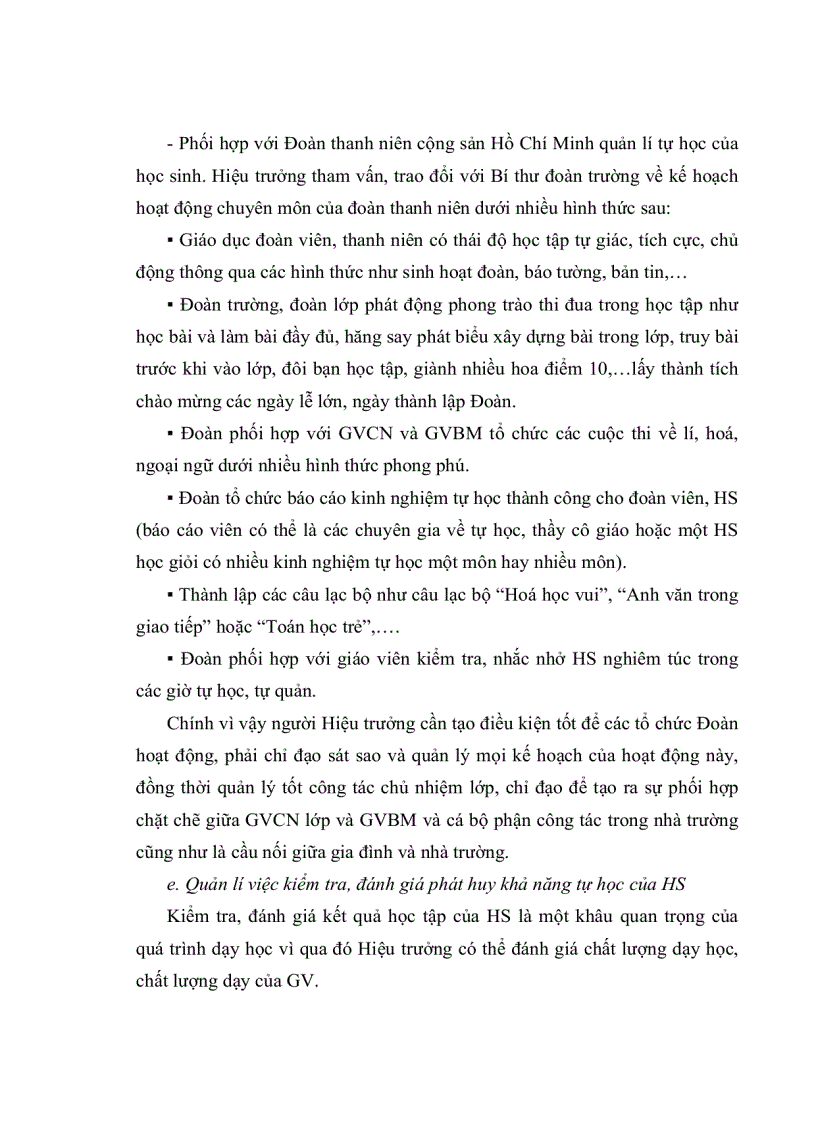 image for page Thực trạng công tác quản lý của hiệu trưởng đối với hoạt động tự học của học sinh Trung Học Phổ Thông huyện Thốt Nốt Cần Thơ