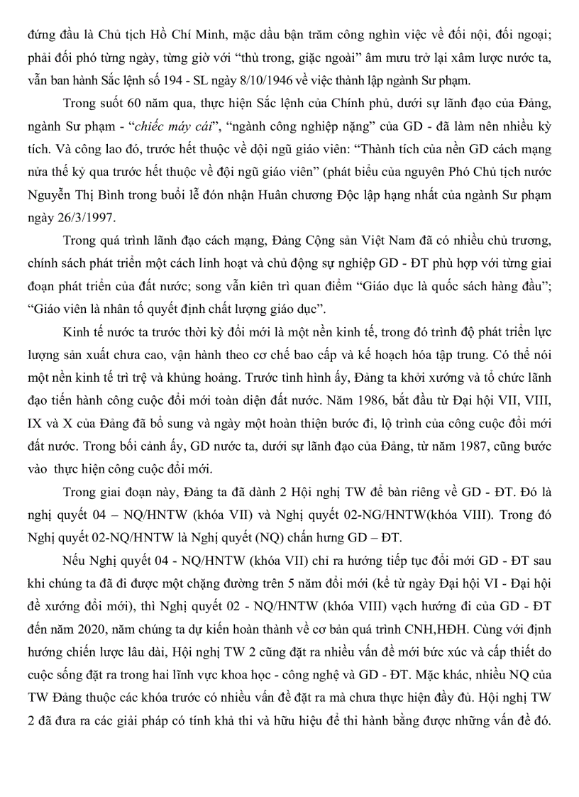 image for page Thực trạng quản lý đội ngũ giảng viên trường Cao đẳng sư phạm Cà Mau và một số giải pháp
