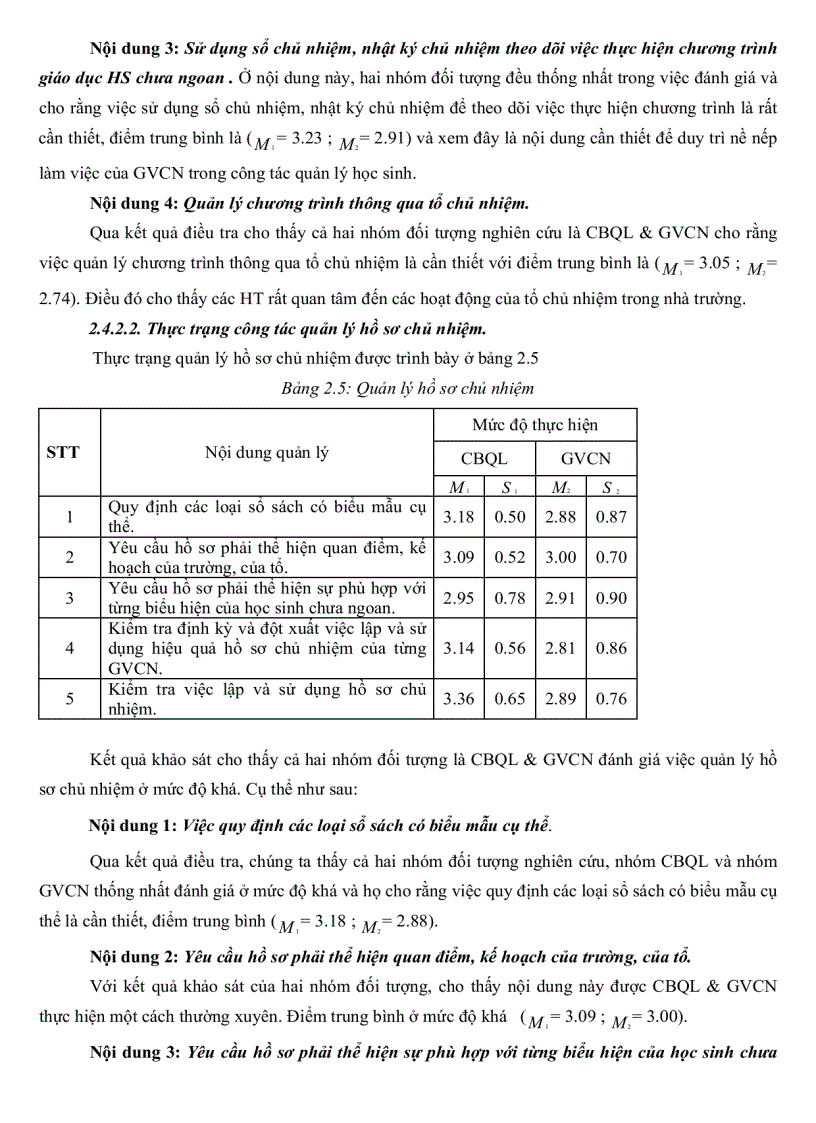 image for page Thực trạng quản lý giáo dục học sinh chưa ngoan tại các trường THCS huyện Vĩnh Thạnh Thành Phố Cần Thơ