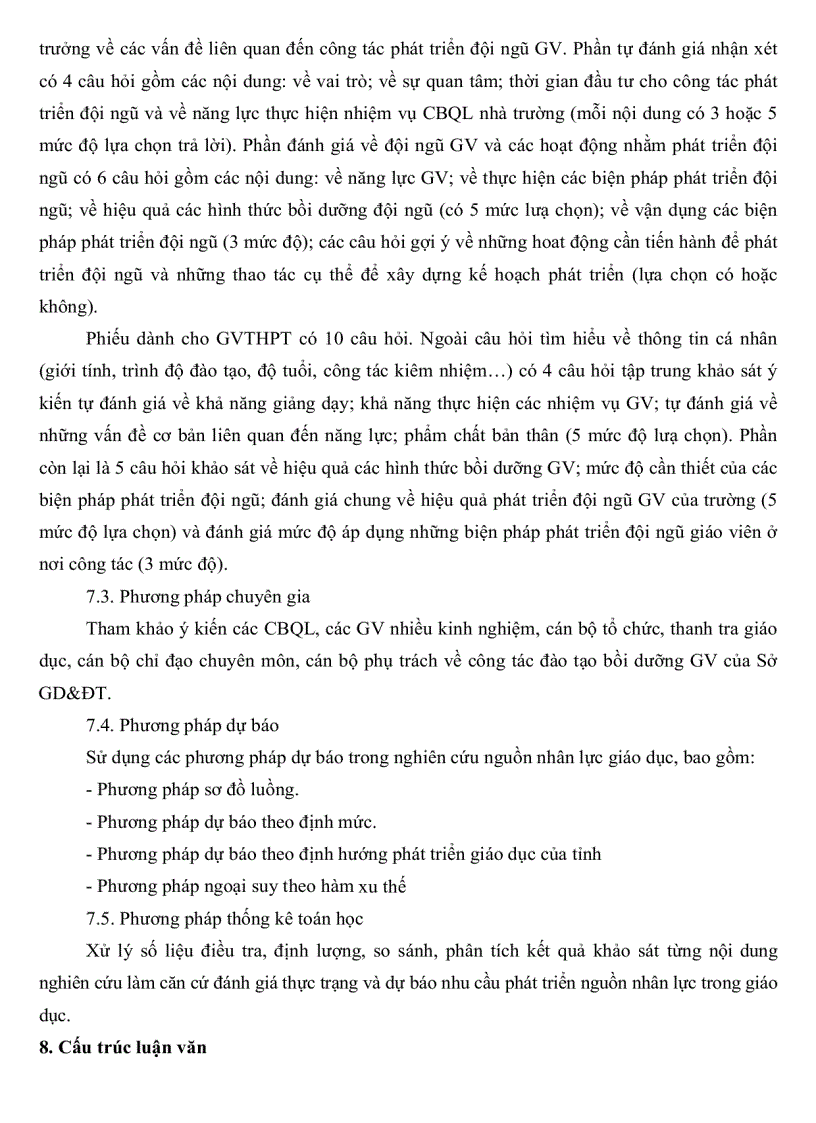 image for page Thực trạng công tác phát triển đội ngũ giáo viên Trung Học Phổ Thông tỉnh Cà Mau