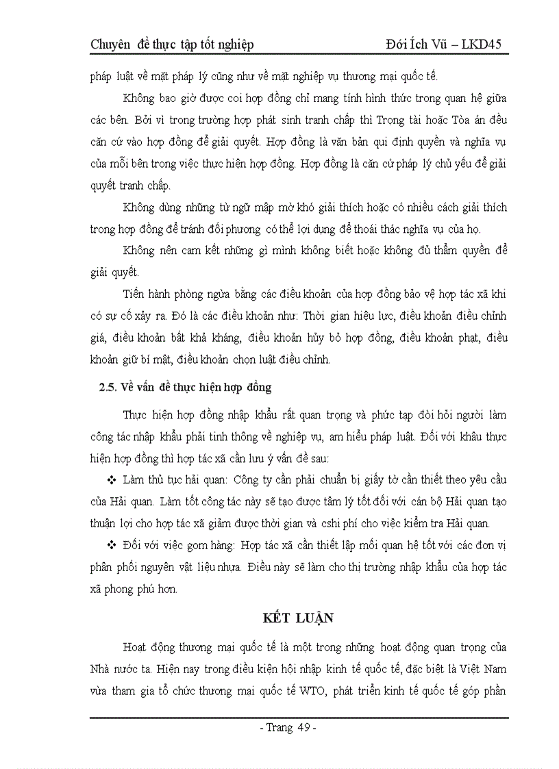 image for page Pháp luật về hợp đồng nhập khẩu và thực tiễn áp dụng tại hợp tác xã Công nghiệp Quyết Tiến