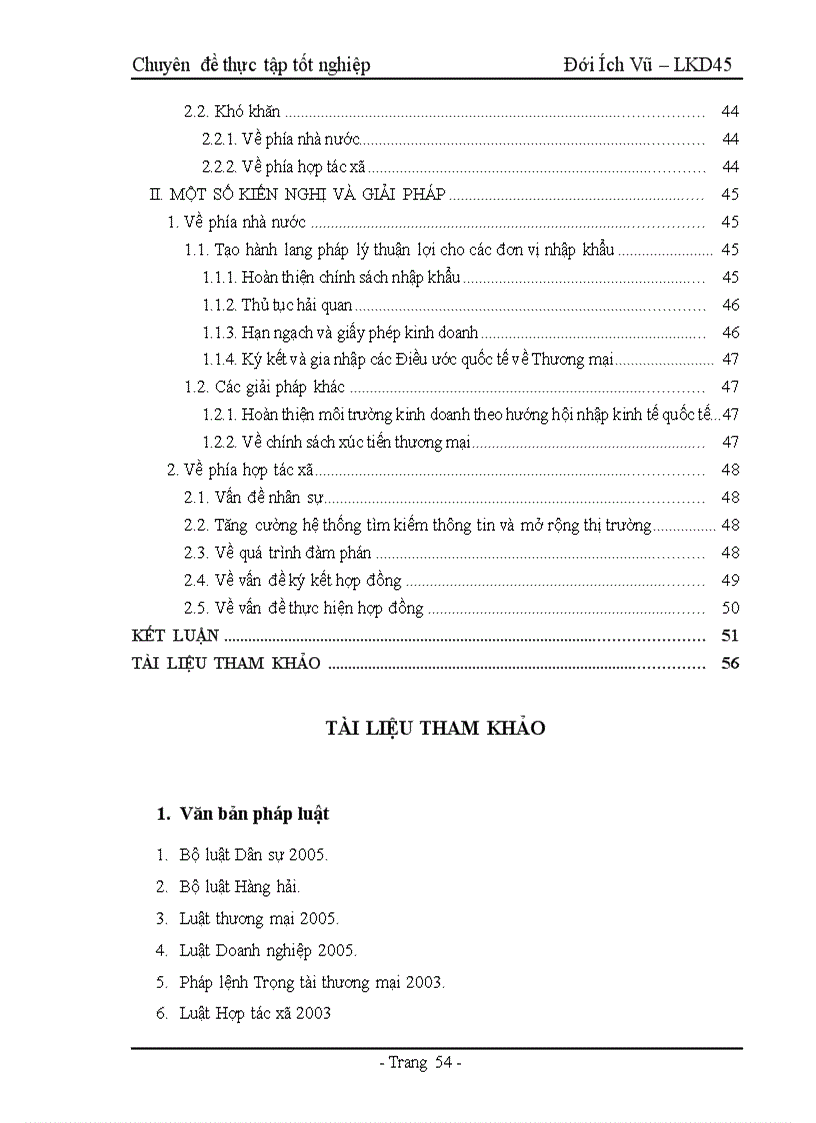 image for page Pháp luật về hợp đồng nhập khẩu và thực tiễn áp dụng tại hợp tác xã Công nghiệp Quyết Tiến