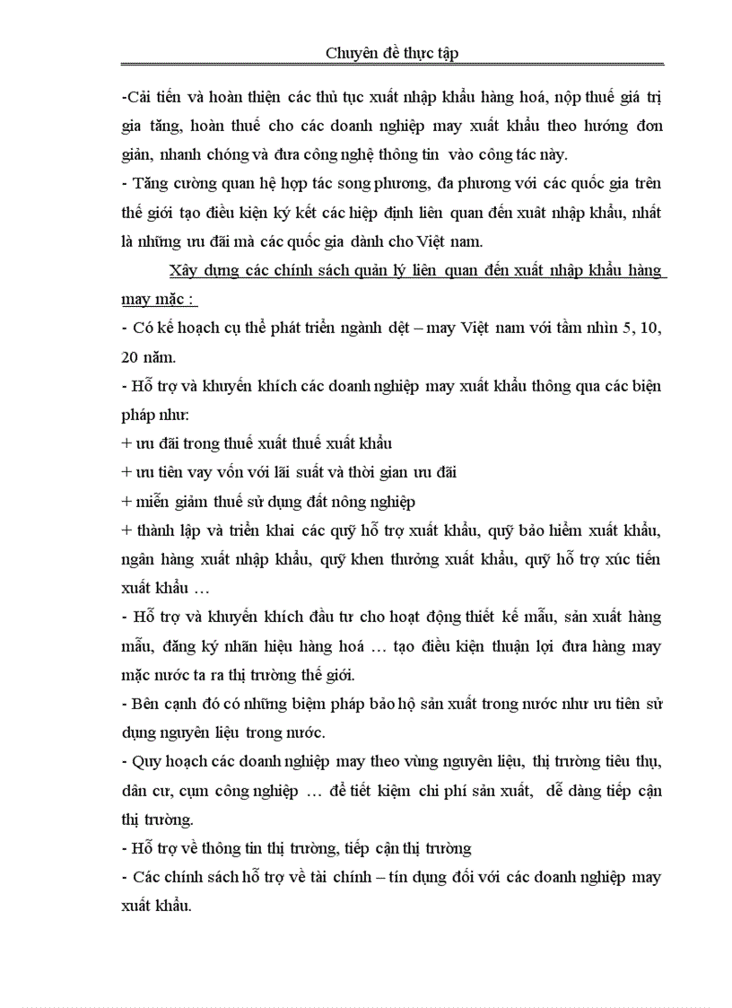 image for page Hoàn thiện chiến lược xuất khẩu tại Xí nghiệp may Xuất khẩu Thanh Trì