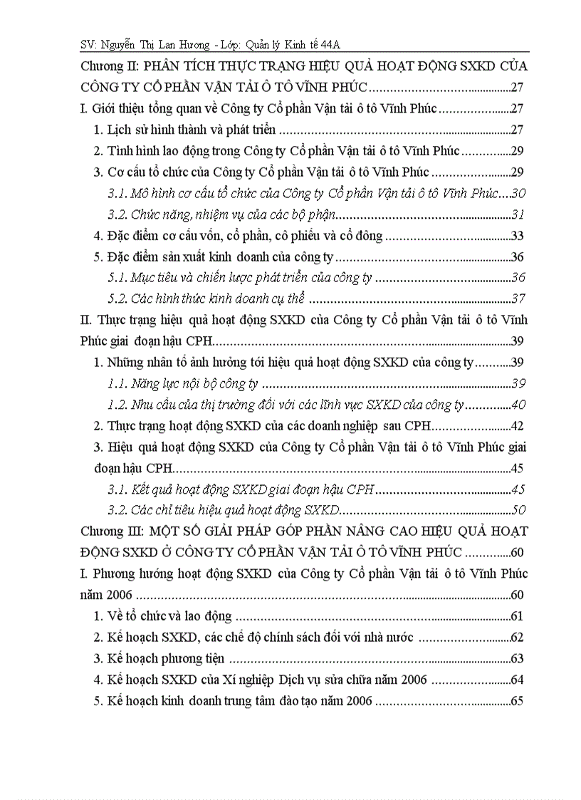 image for page Một số giải pháp nhằm góp phần nâng cao hiệu quả hoạt động SXKD ở Công ty Cổ phần Vận tải ô tô Vĩnh Phúc giai đoạn hậu CPH