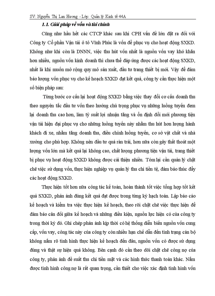 image for page Một số giải pháp nhằm góp phần nâng cao hiệu quả hoạt động SXKD ở Công ty Cổ phần Vận tải ô tô Vĩnh Phúc giai đoạn hậu CPH