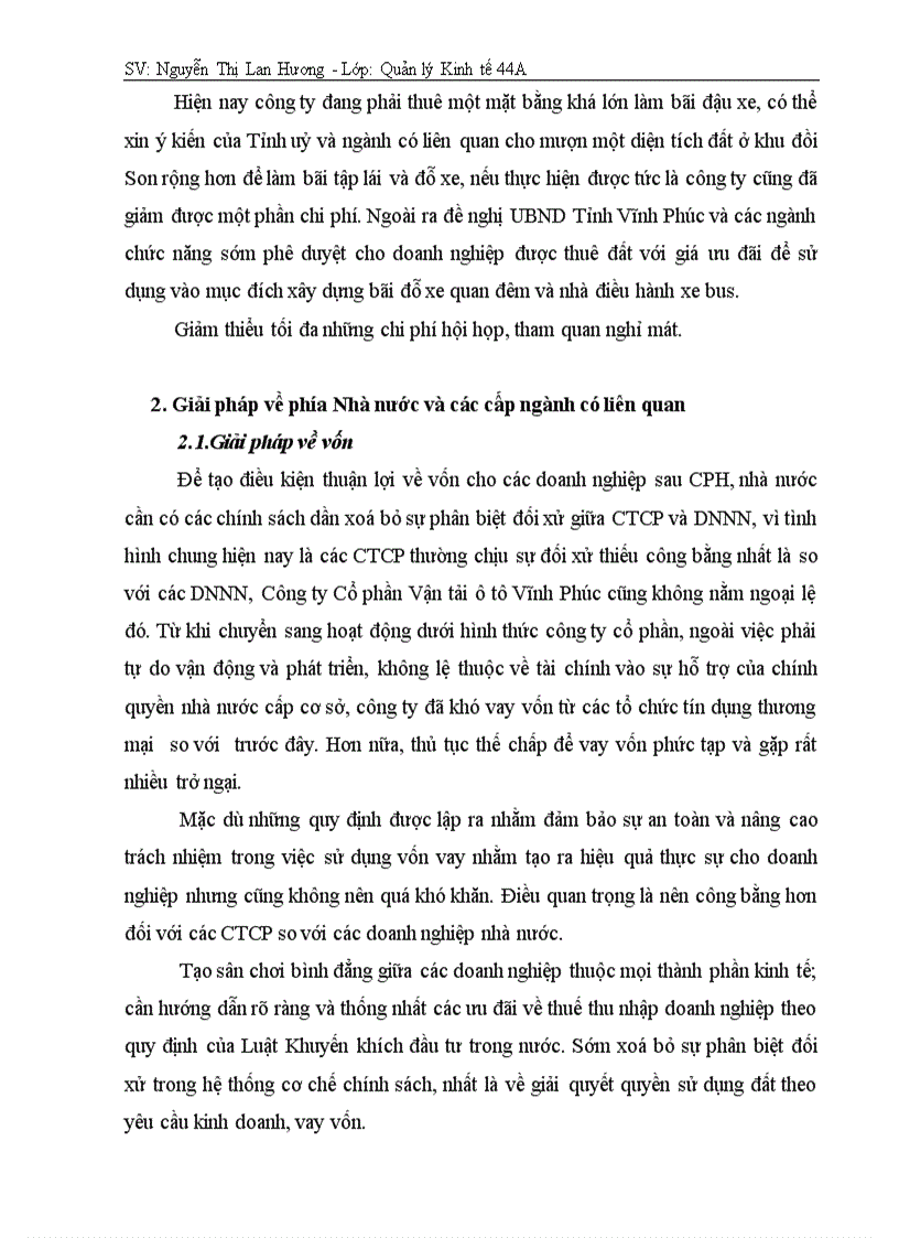 image for page Một số giải pháp nhằm góp phần nâng cao hiệu quả hoạt động SXKD ở Công ty Cổ phần Vận tải ô tô Vĩnh Phúc giai đoạn hậu CPH