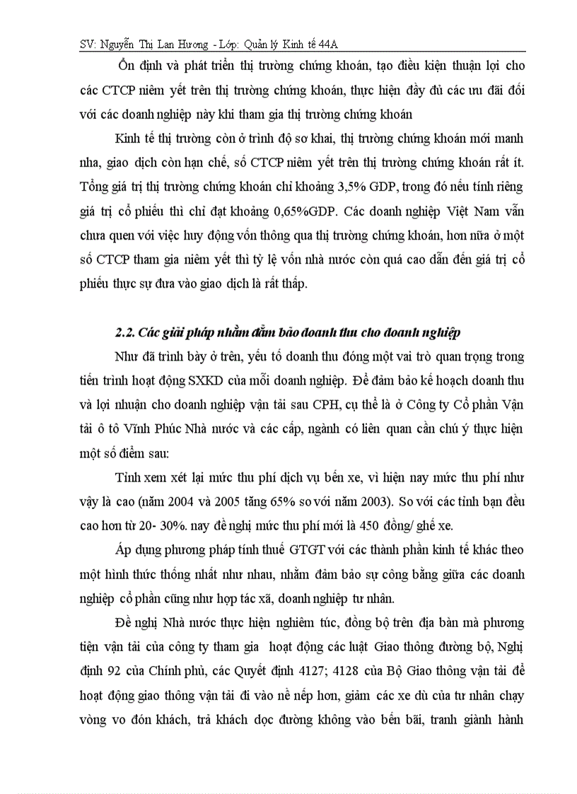 image for page Một số giải pháp nhằm góp phần nâng cao hiệu quả hoạt động SXKD ở Công ty Cổ phần Vận tải ô tô Vĩnh Phúc giai đoạn hậu CPH