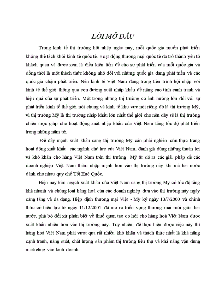 image for page Hoạt động xuất khẩu của một số ngành hàng của Việt Nam sang thị trường Mỹ