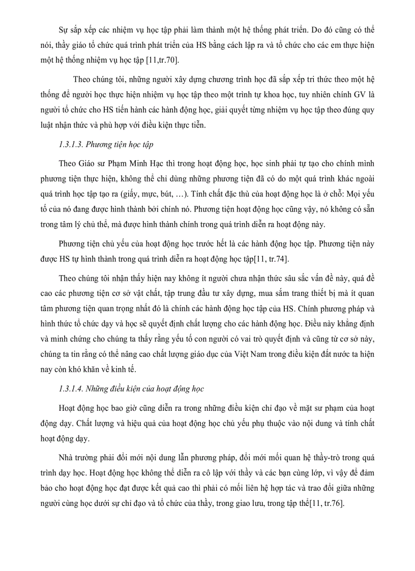 image for page Thực trạng quản lý hoạt động học tập của học sinh hiện nay ở một số trường Trung Học Phổ Thông tỉnh Long An