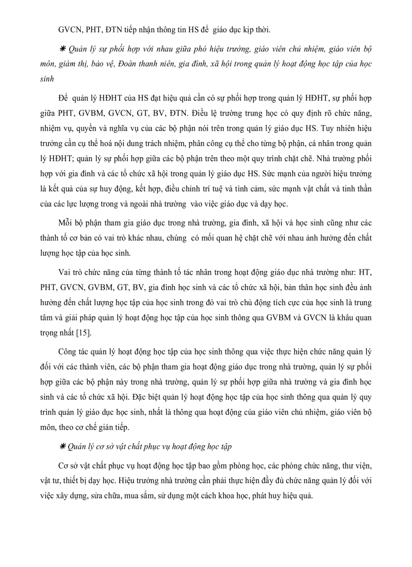 image for page Thực trạng quản lý hoạt động học tập của học sinh hiện nay ở một số trường Trung Học Phổ Thông tỉnh Long An