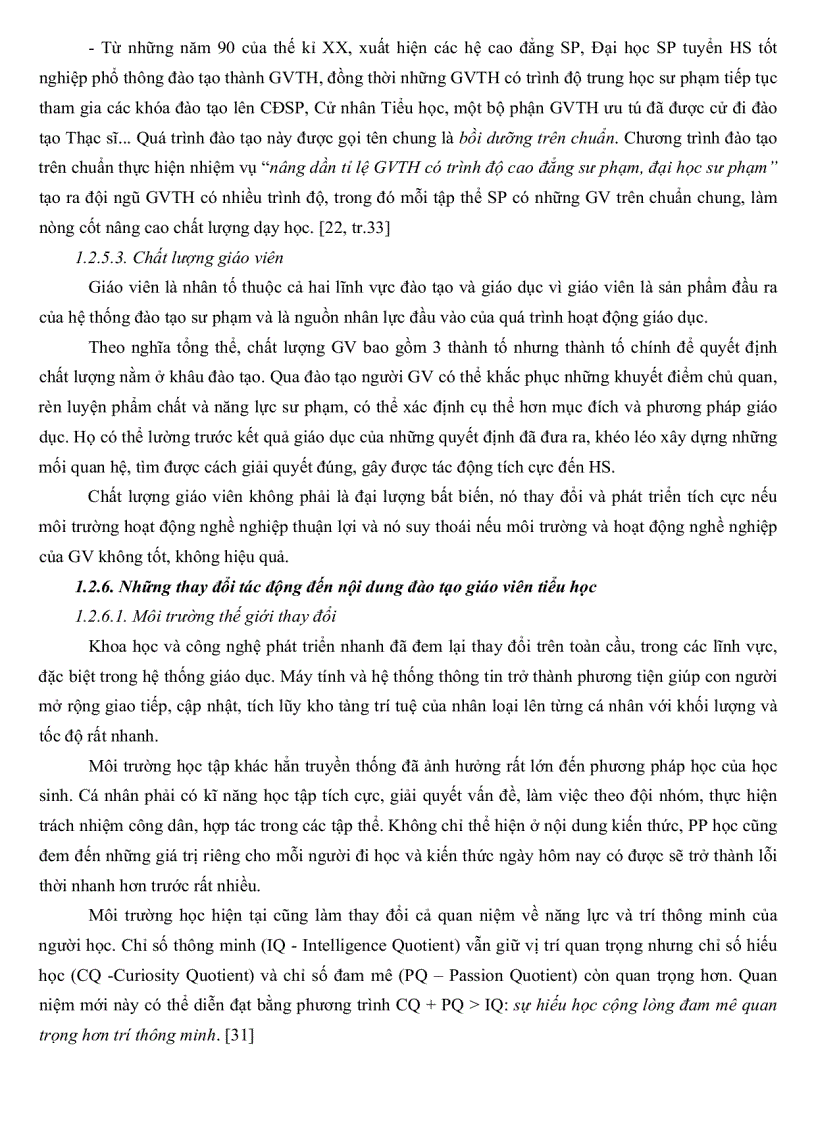 image for page Thực trạng quản lí công tác đào tạo giáo viên tiểu học quận Tân Bình Thành phố Hồ Chí Minh