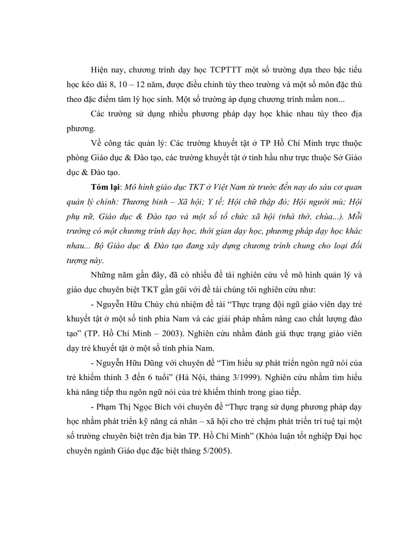 image for page Thực trạng công tác quản lý hoạt động dạy học tại các trường dạy trẻ khuyết tật tỉnh Bà Rịa Vũng Tàu