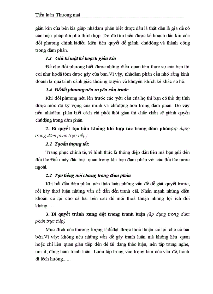 image for page Một số vấn đề cơ bản của đàm phán trong hoạt động ngoại thương