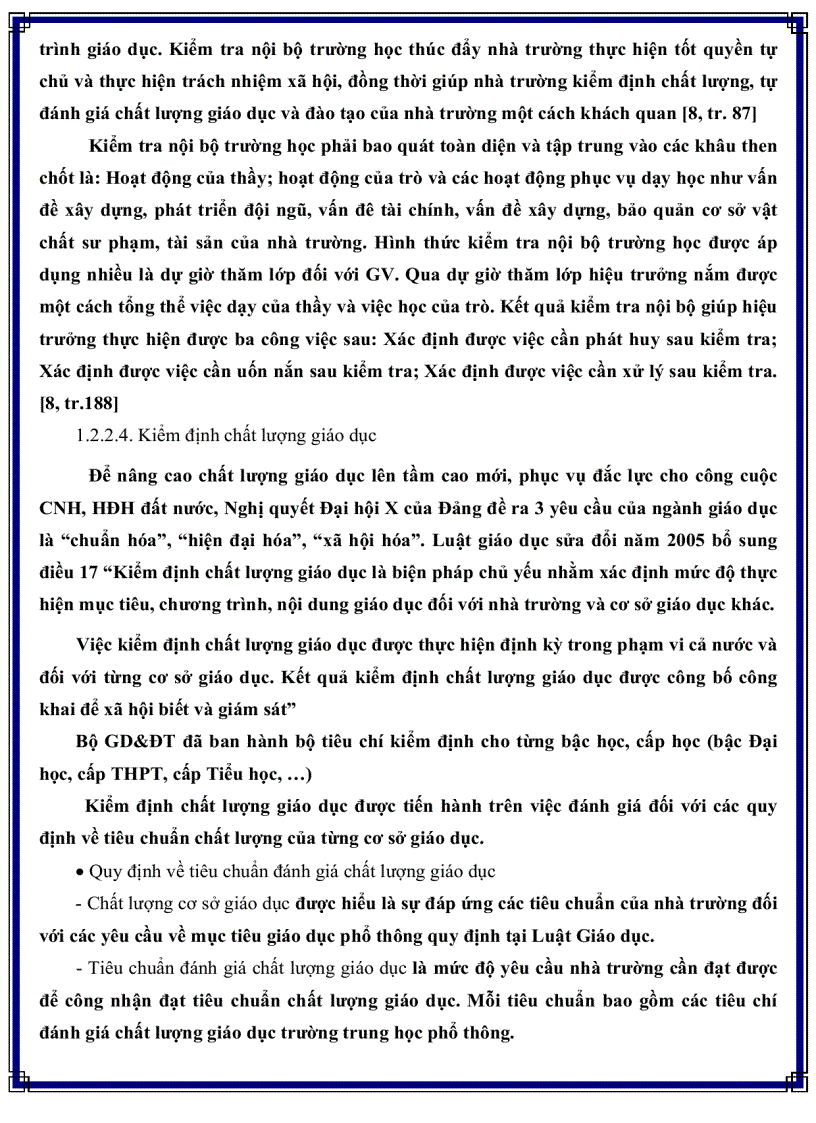 image for page Thực trạng công tác thanh tra hoạt động sư phạm của giáo viên Trung học phổ thông tỉnh Cà Mau