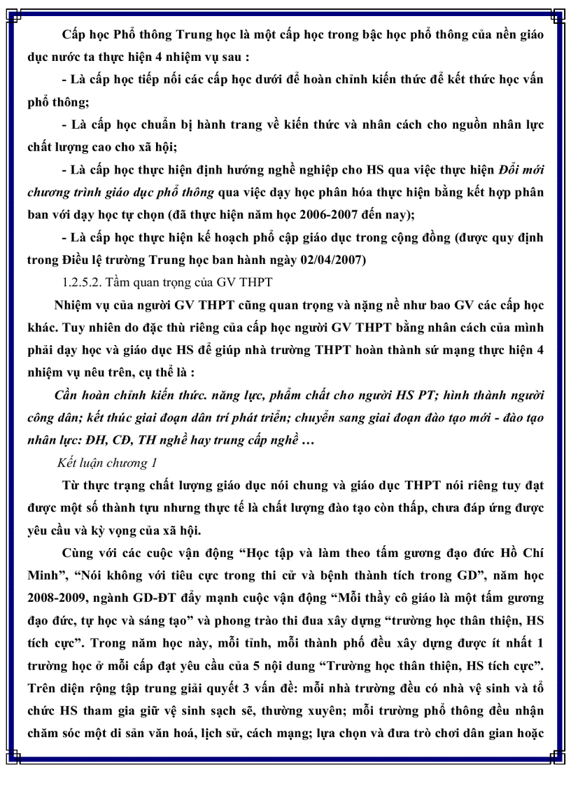 image for page Thực trạng công tác thanh tra hoạt động sư phạm của giáo viên Trung học phổ thông tỉnh Cà Mau