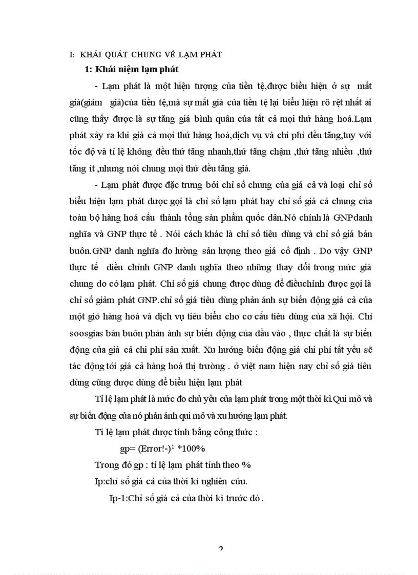 image for page Lạm phát và hậu quả của lạm phát