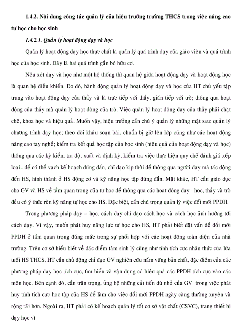 image for page Thực trạng quản lý của hiệu trưởng nhằm nâng cao năng lực tự học cho học sinh Trung Học Cơ Sở huyện Long Điền tỉnh Bà Rịa Vũng Tàu