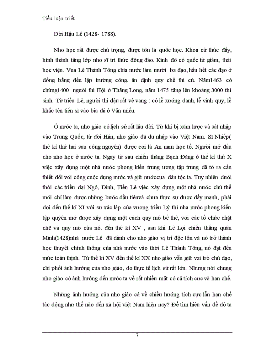 image for page Những giá trị tích cực và hạn chế trong học thuyết nho giáo vàảnh hưởng của nóở Việt Nam hiện nay