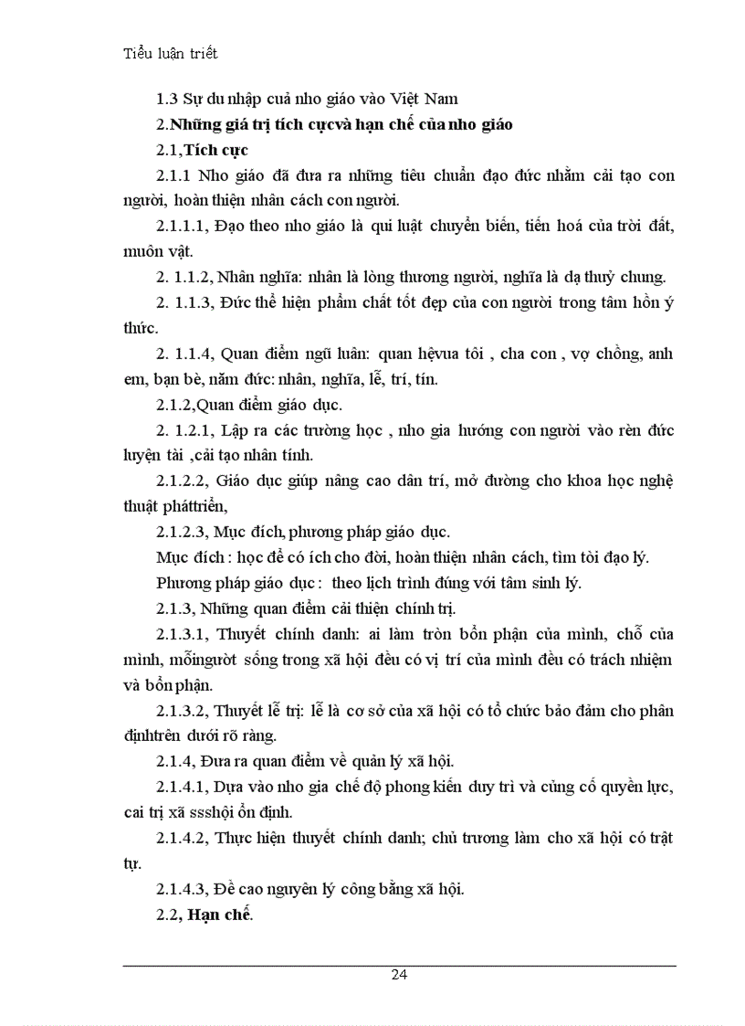 image for page Những giá trị tích cực và hạn chế trong học thuyết nho giáo vàảnh hưởng của nóở Việt Nam hiện nay
