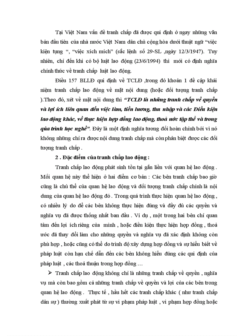 image for page Tranh chấp lao động cách giải quyết tranh chấp Trình bầy một vụ tranh chấp lao động được giải quyết tại DN hoặc tại cơ quan lao động huyện hoặc tòa