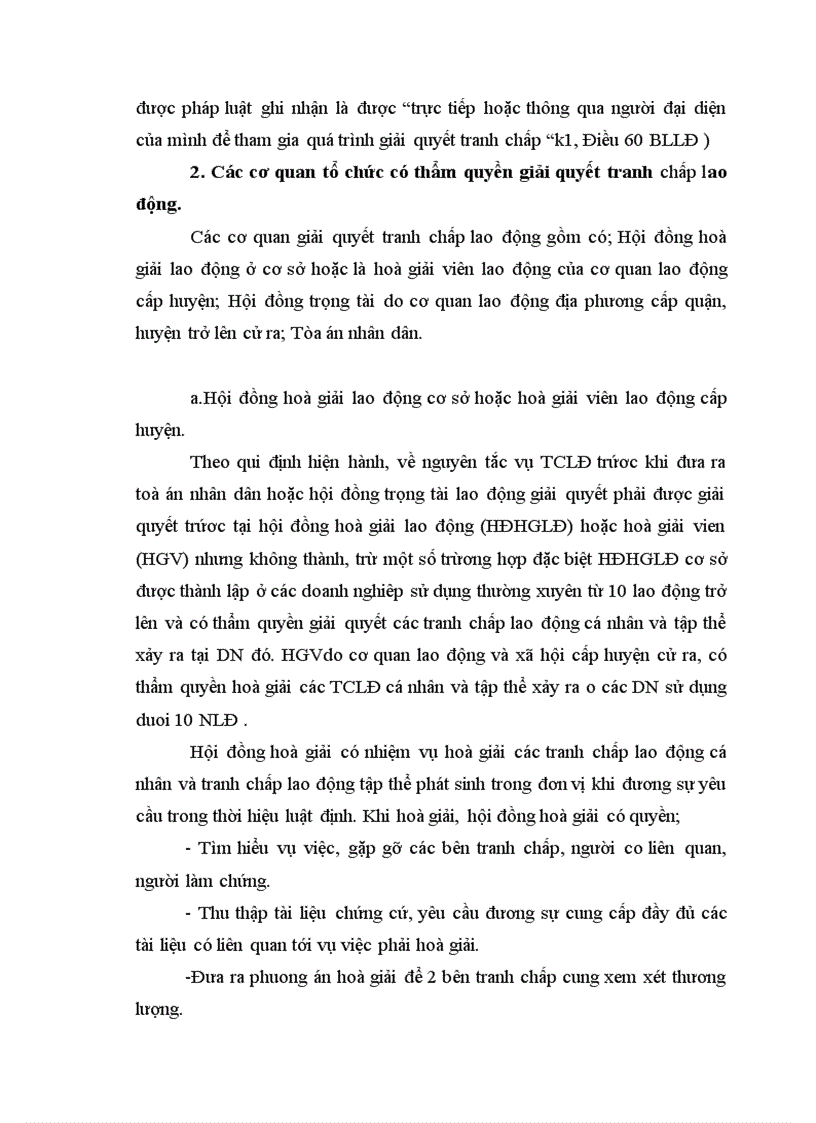 image for page Tranh chấp lao động cách giải quyết tranh chấp Trình bầy một vụ tranh chấp lao động được giải quyết tại DN hoặc tại cơ quan lao động huyện hoặc tòa