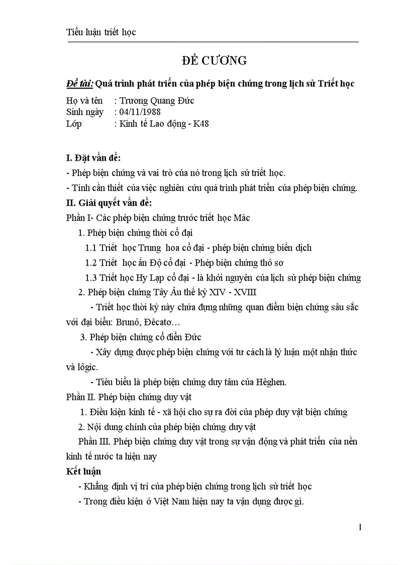 image for page Quá trình phát triển của phép biện chứng trong lịch sử Triết học