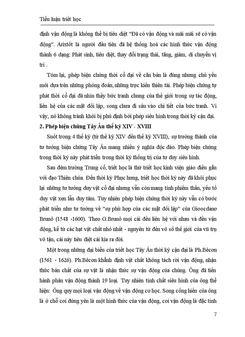 image for page Quá trình phát triển của phép biện chứng trong lịch sử Triết học