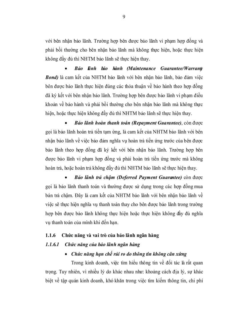 image for page Giải pháp phát triển hoạt động bảo lãnh ngân hàng tại Ngân hàng TMCP Ngoại thương Việt Nam Vietcombank