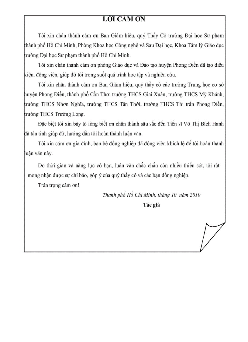 image for page Thực trạng và một số biện pháp quản lí thiết bị dạy học ở các trường trung học cơ sở huyện Phong Điền thành phố Cần Thơ