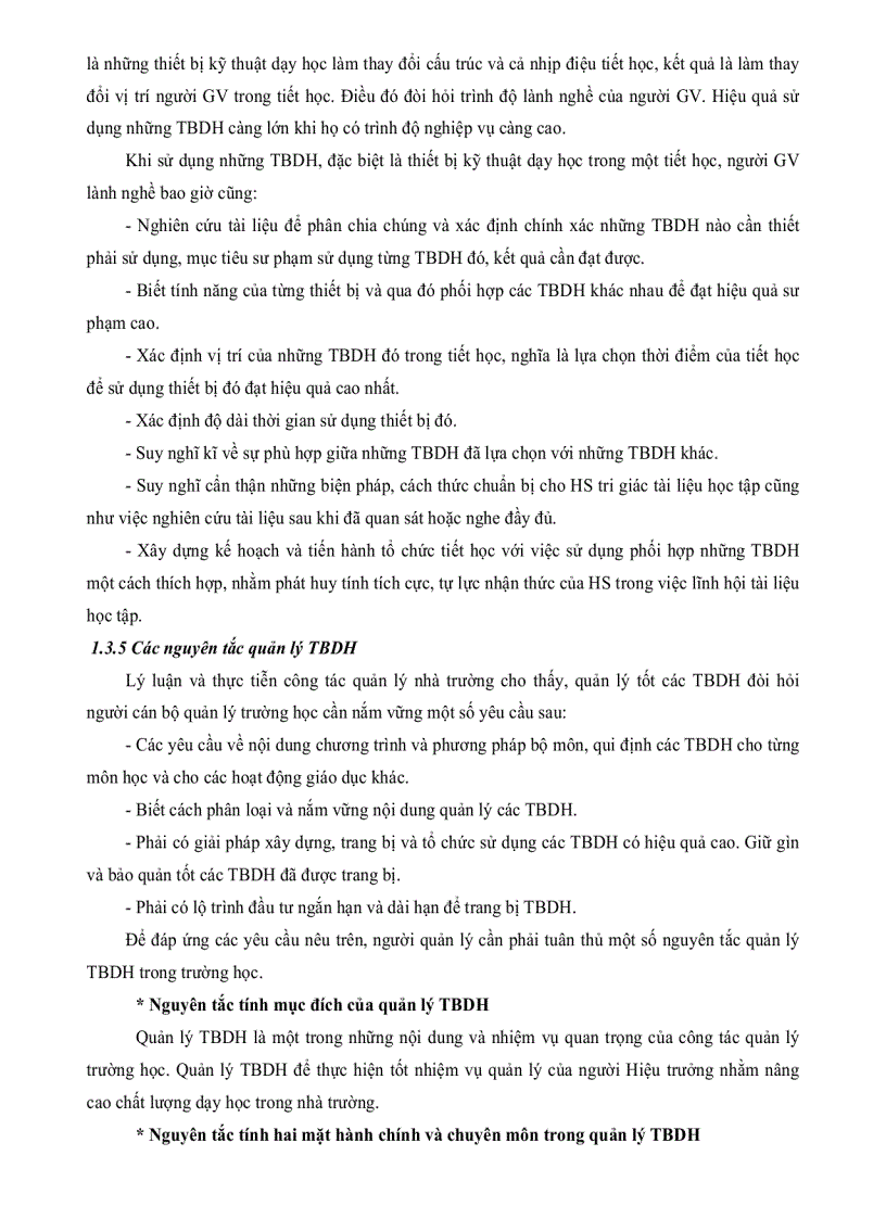 image for page Thực trạng và một số biện pháp quản lí thiết bị dạy học ở các trường trung học cơ sở huyện Phong Điền thành phố Cần Thơ