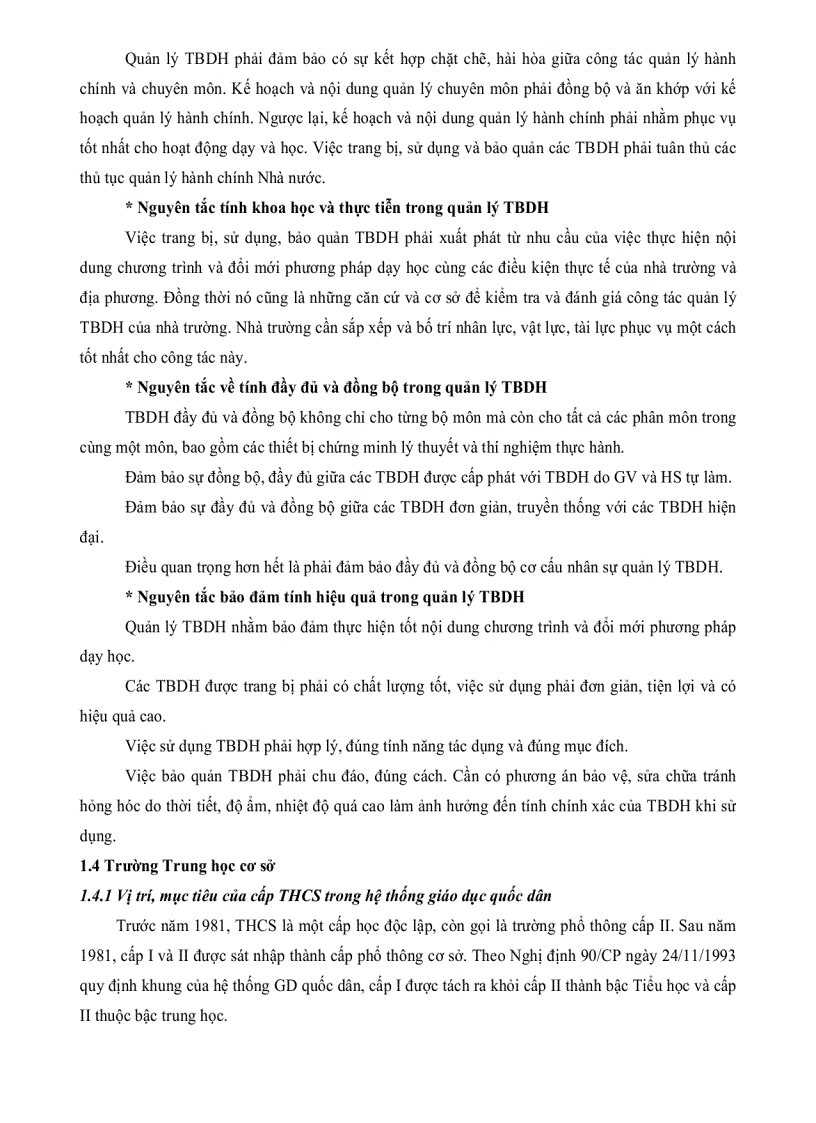 image for page Thực trạng và một số biện pháp quản lí thiết bị dạy học ở các trường trung học cơ sở huyện Phong Điền thành phố Cần Thơ