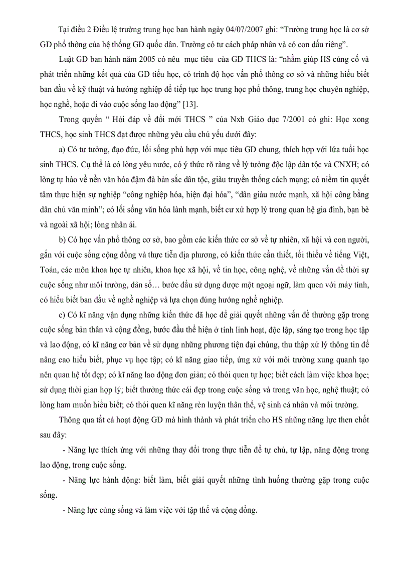 image for page Thực trạng và một số biện pháp quản lí thiết bị dạy học ở các trường trung học cơ sở huyện Phong Điền thành phố Cần Thơ