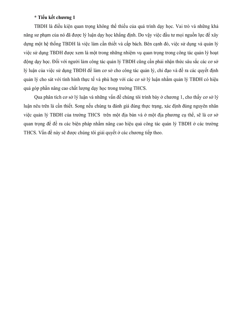 image for page Thực trạng và một số biện pháp quản lí thiết bị dạy học ở các trường trung học cơ sở huyện Phong Điền thành phố Cần Thơ