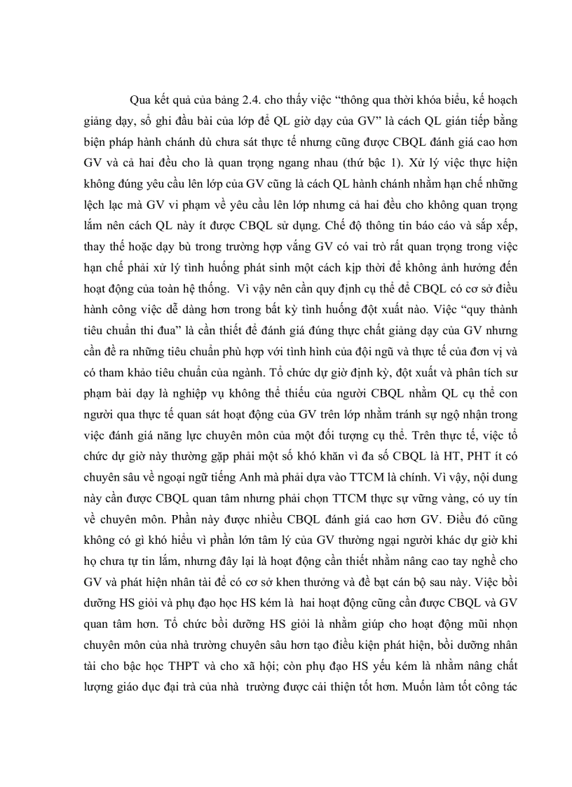 image for page Thực trạng quản lý việc giảng dạy môn tiếng Anh ở một số trường THCS CL quận 6 TPHCM và một số giải pháp