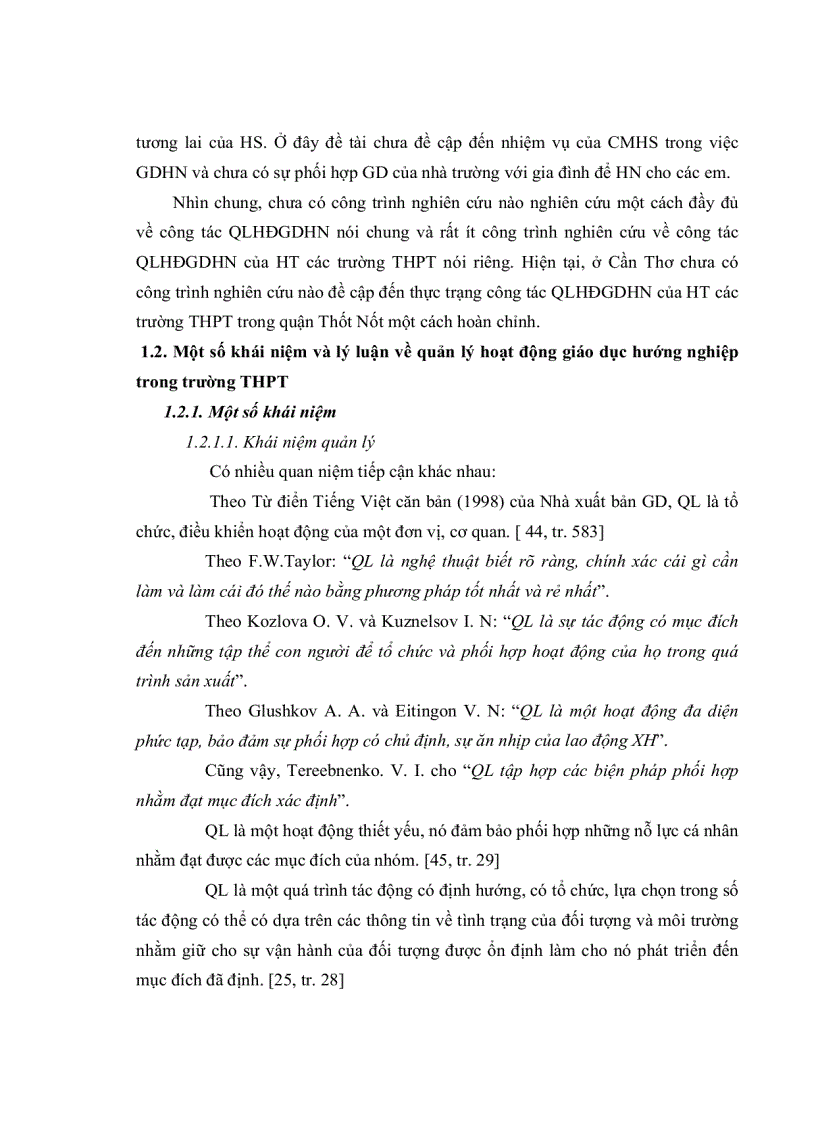 image for page Thực trạng và giải pháp quản lý hoạt động giáo dục hướng nghiệp của hiệu trưởng các trường trung học phổ thông quận Thốt Nốt TP Cần Thơ hiện nay
