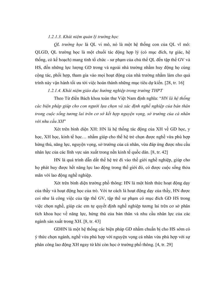 image for page Thực trạng và giải pháp quản lý hoạt động giáo dục hướng nghiệp của hiệu trưởng các trường trung học phổ thông quận Thốt Nốt TP Cần Thơ hiện nay