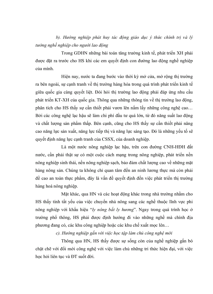 image for page Thực trạng và giải pháp quản lý hoạt động giáo dục hướng nghiệp của hiệu trưởng các trường trung học phổ thông quận Thốt Nốt TP Cần Thơ hiện nay