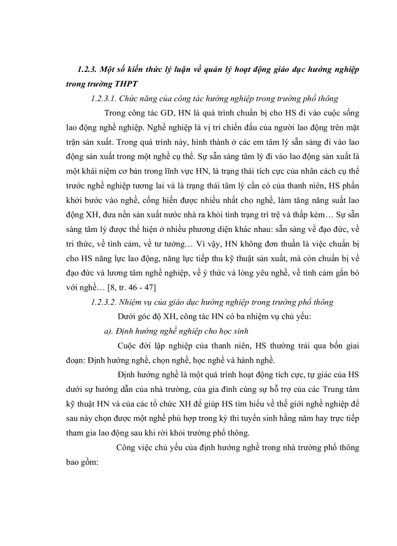 image for page Thực trạng và giải pháp quản lý hoạt động giáo dục hướng nghiệp của hiệu trưởng các trường trung học phổ thông quận Thốt Nốt TP Cần Thơ hiện nay