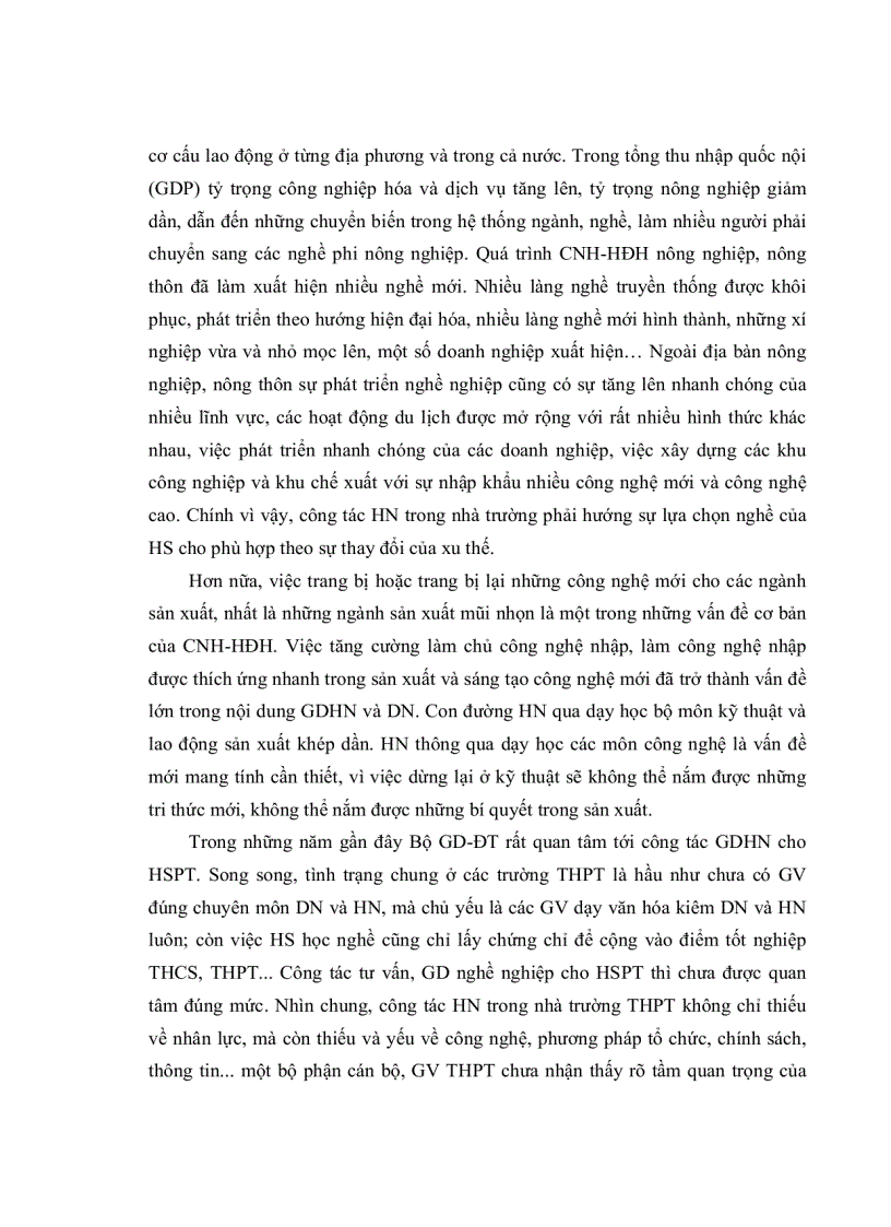 image for page Thực trạng và giải pháp quản lý hoạt động giáo dục hướng nghiệp của hiệu trưởng các trường trung học phổ thông quận Thốt Nốt TP Cần Thơ hiện nay