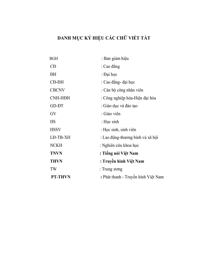 image for page Một số biện pháp xây dựng và phát triển đội ngũ giảng viên của hiệu trưởng trường Cao Đẳng phát thanh truyền hình