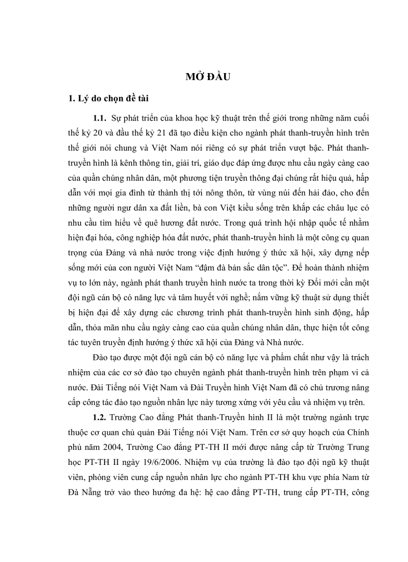 image for page Một số biện pháp xây dựng và phát triển đội ngũ giảng viên của hiệu trưởng trường Cao Đẳng phát thanh truyền hình