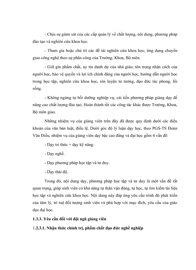 image for page Một số biện pháp xây dựng và phát triển đội ngũ giảng viên của hiệu trưởng trường Cao Đẳng phát thanh truyền hình