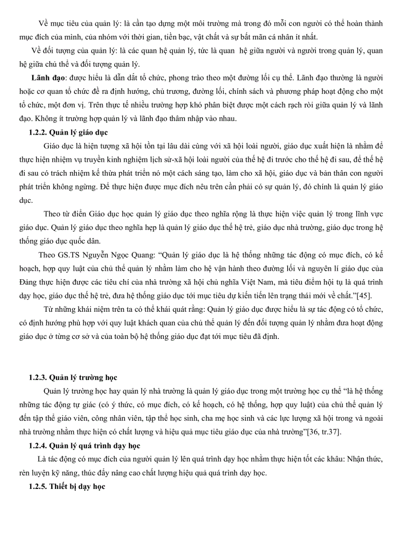 image for page Thực trạng và giải pháp quản lý việc sử dụng thiết bị dạy học của giáo viên trường trung học phổ thông tỉnh Cà Mau