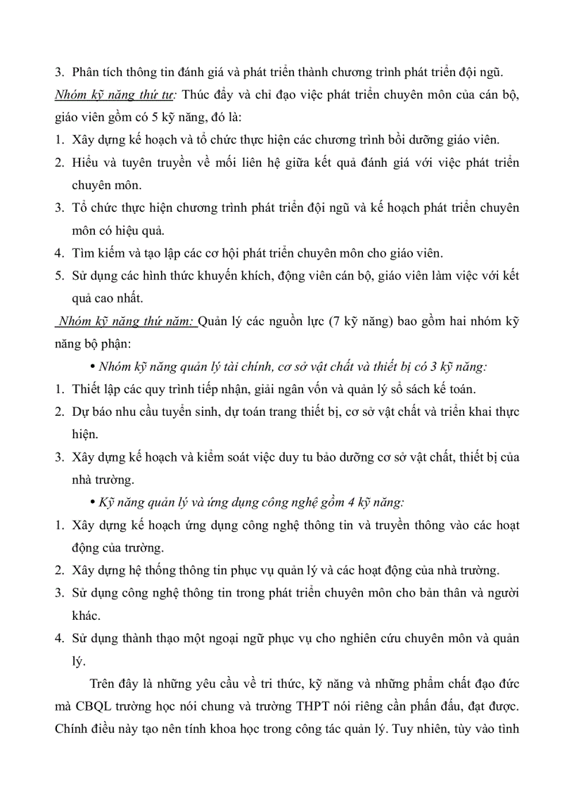 image for page Thực trạng và giải pháp phát triển đội ngũ cán bộ quản lý trường trung học phổ thông tại thành phố Cần Thơ