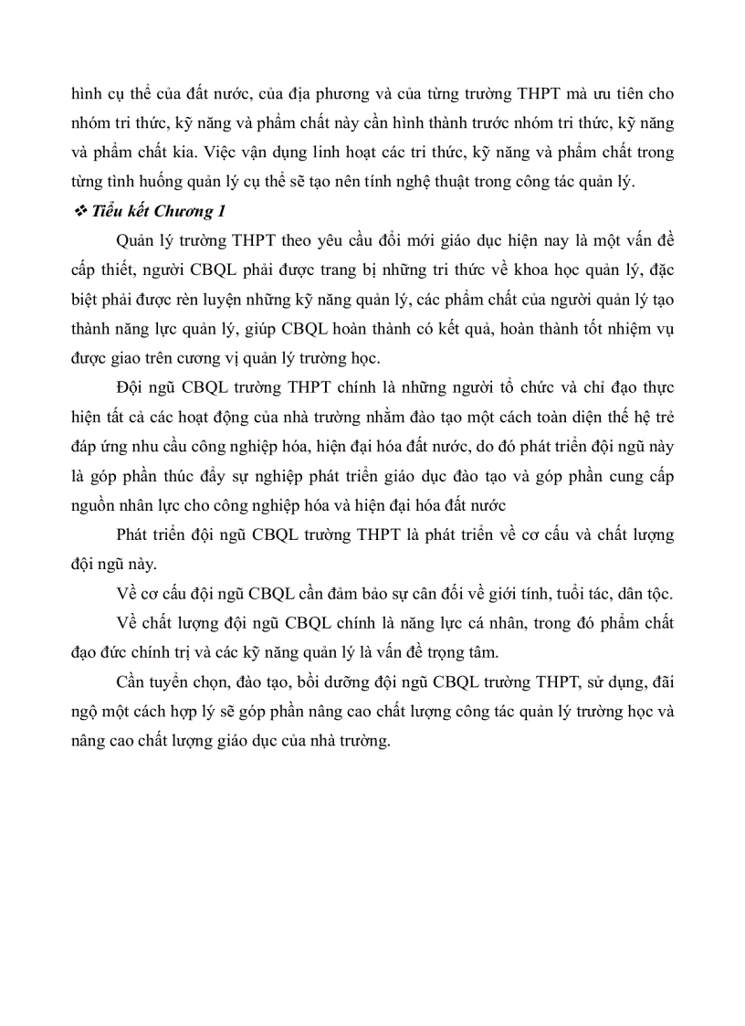 image for page Thực trạng và giải pháp phát triển đội ngũ cán bộ quản lý trường trung học phổ thông tại thành phố Cần Thơ